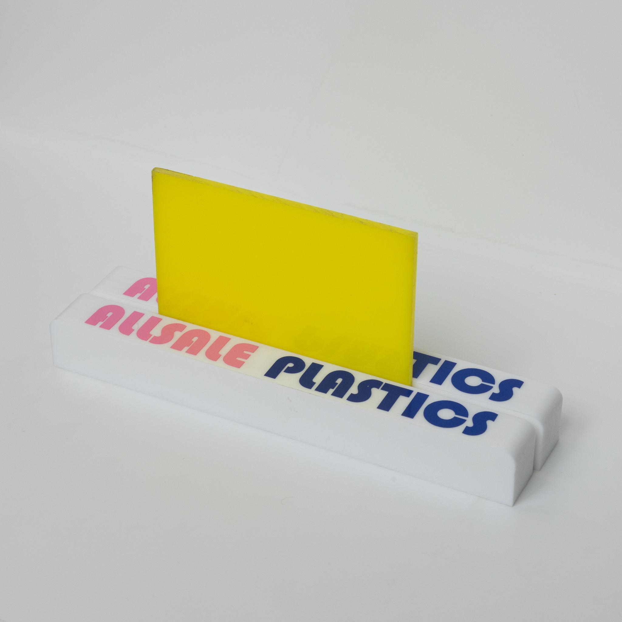 Yellow Translucent Acrylic