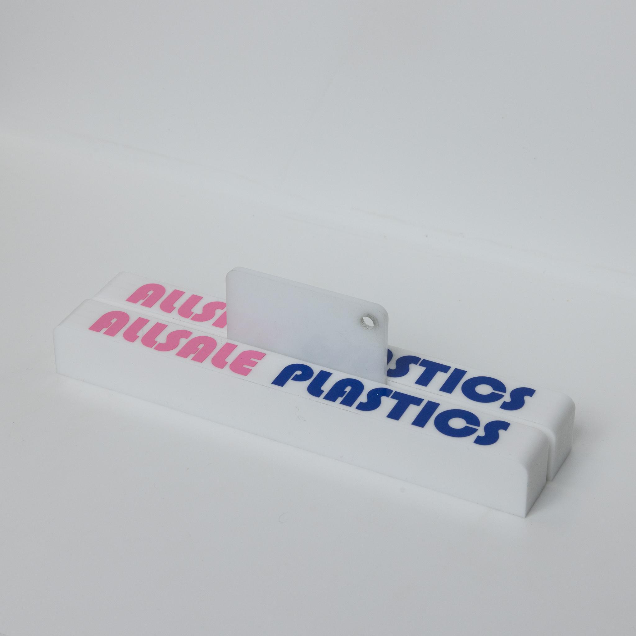 Opal White Translucent Acrylic