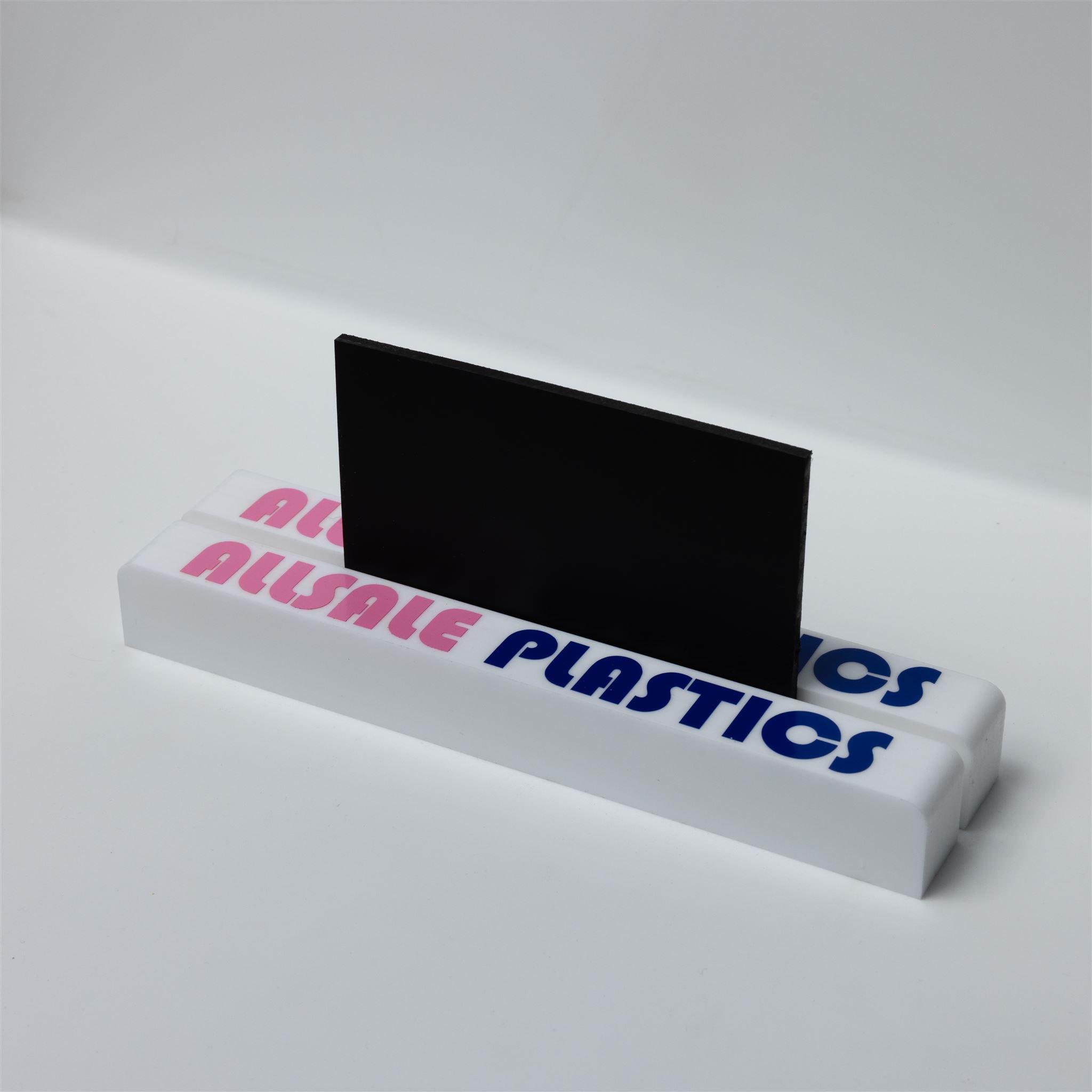 Black Solid HDPE