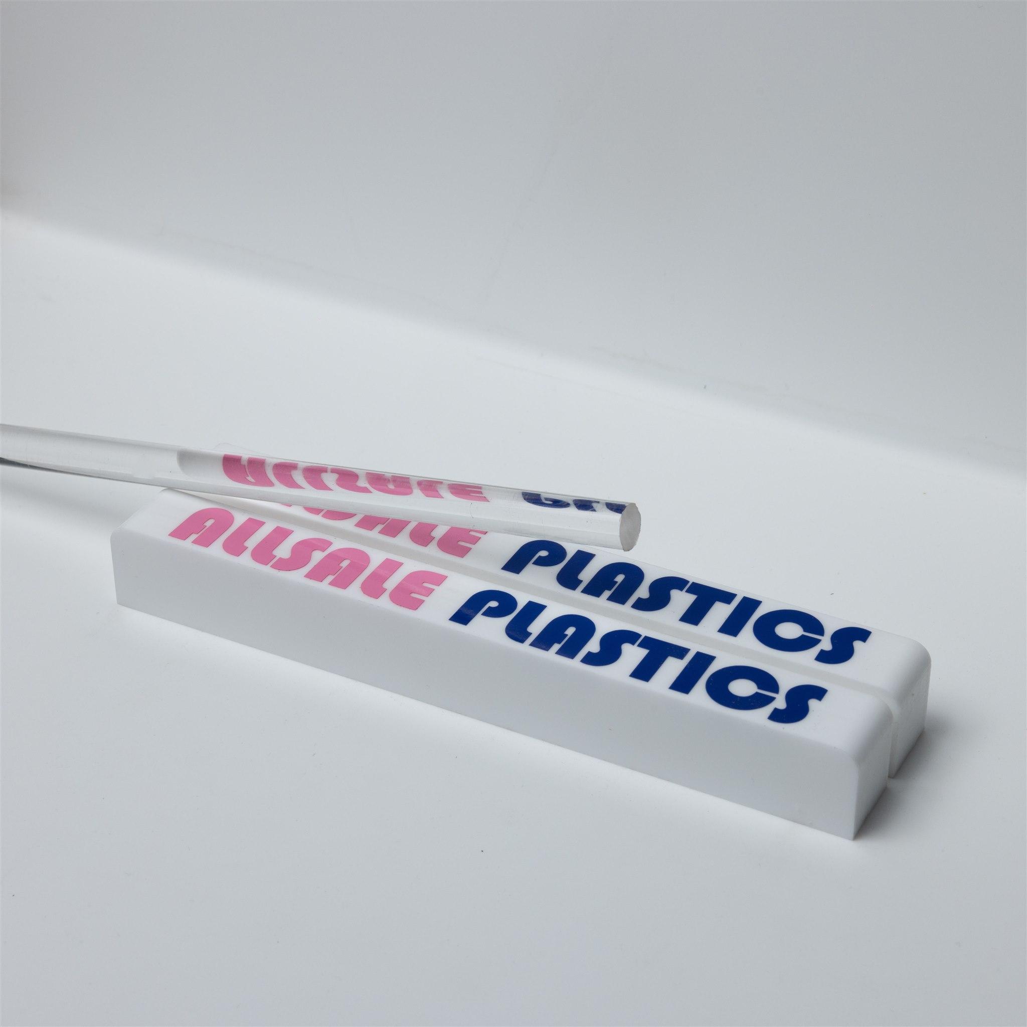 Tubes and Rods Clear Acrylic