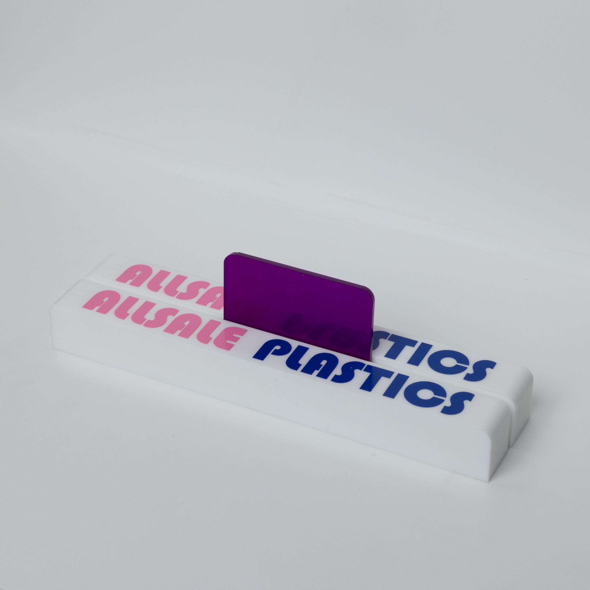 Purple Solid Acrylic